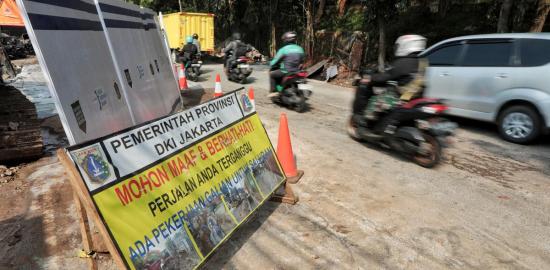 Pembukaan Jalan Lenteng Agung Dilakukan Bertahap