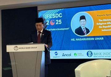 Di Amerika, Menag Gaungkan Moderasi dan Pembangunan Berkelanjutan