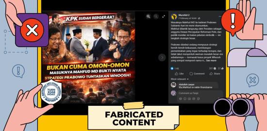 [SALAH] Mahfud MD Masuk Kabinet Prabowo