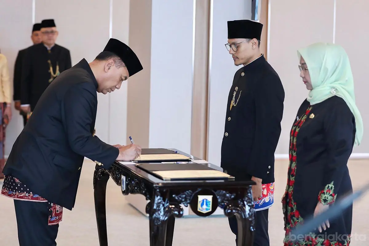 Sekda Uus Lantik 21 Pejabat Baru di Lingkungan Pemprov DKI
