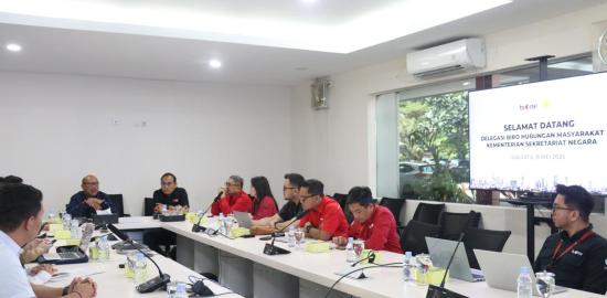 Perkuat Komunikasi Publik Pemerintah, Kemensetneg dan TVOne Jalin Kolaborasi