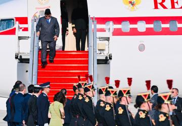 Presiden Prabowo Tiba di Paris untuk Hadiri Bastille Day