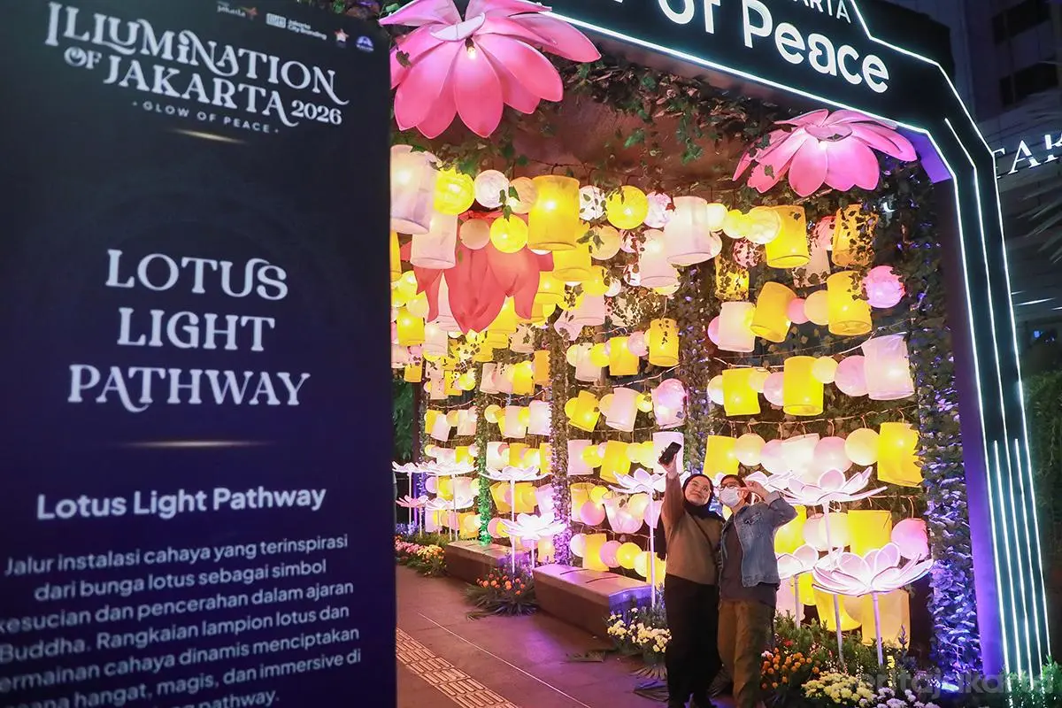 Festival Glow of Peace Perkuat Citra Jakarta Kota Global