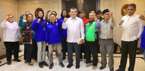 Menaker Minta Ojek hingga Kurir Online Manfaatkan Diskon Iuran Jaminan Sosial