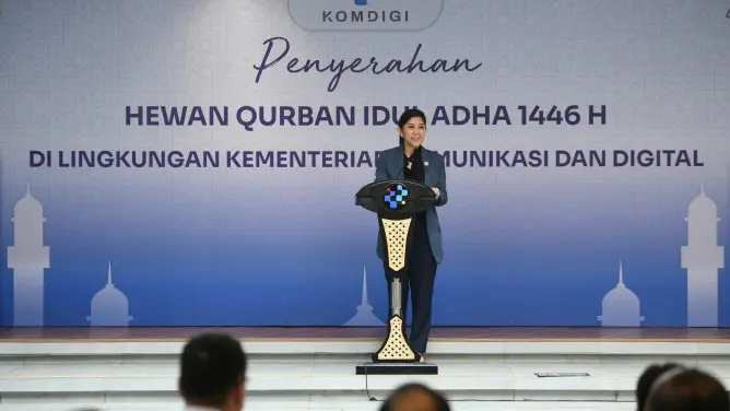 Kemkomdigi: 2.000 Mustahik Terima Manfaat Kurban