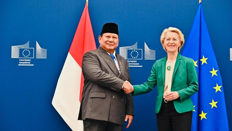 Presiden Prabowo Bertemu Presiden Komisi Eropa, Sepakati Perundingan IEU-CEPA