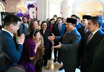 Sambutan Diaspora untuk Presiden Prabowo di Paris