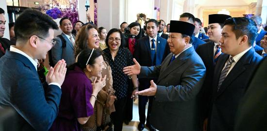 Sambutan Diaspora untuk Presiden Prabowo di Paris