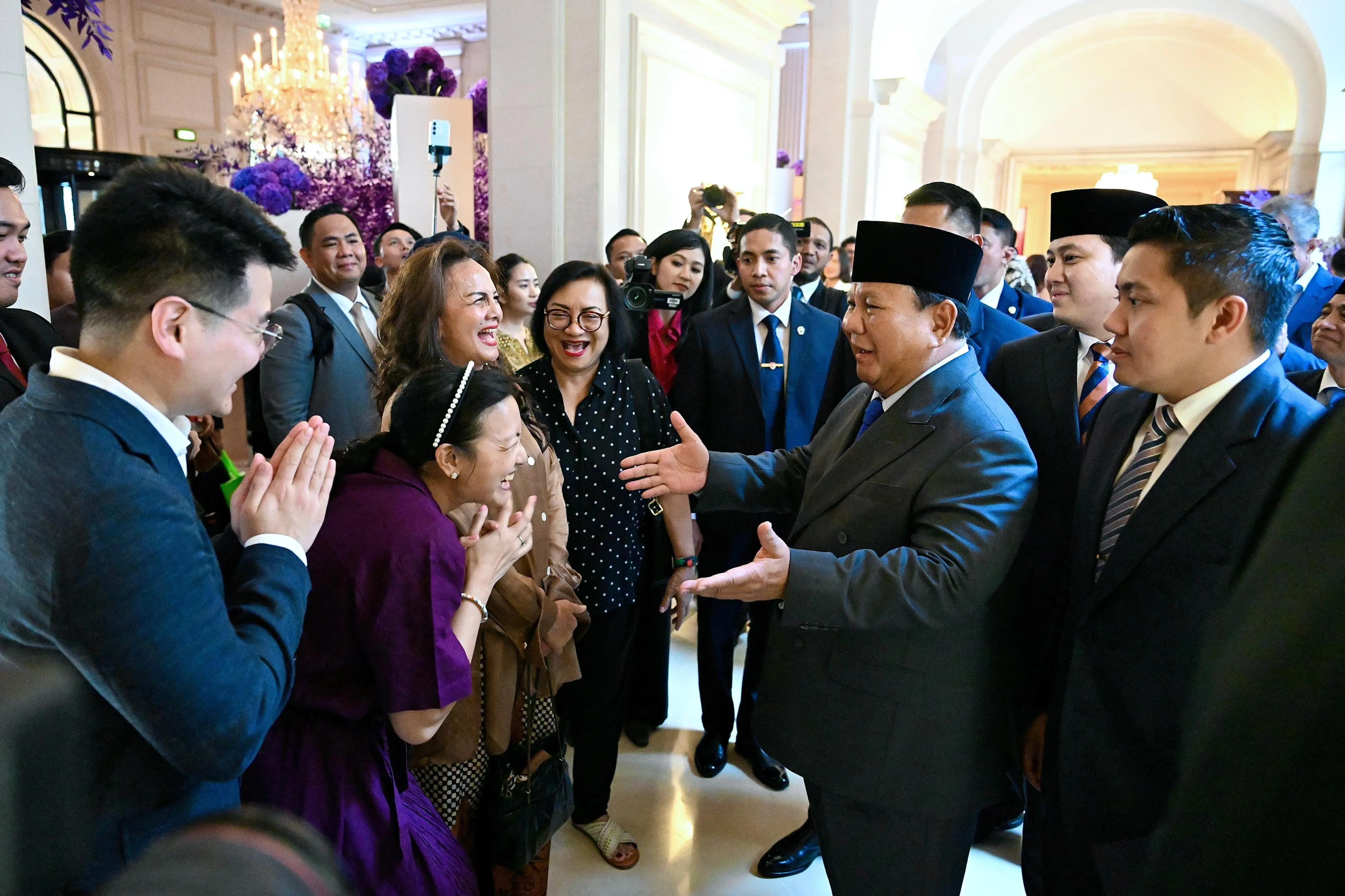 Sambutan Diaspora untuk Presiden Prabowo di Paris