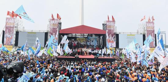 Serikat Buruh Sambut Kehadiran Presiden Prabowo di Hari Buruh Internasional dengan Apresiasi Tinggi
