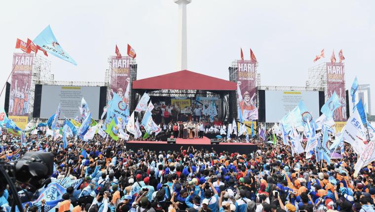 Serikat Buruh Sambut Kehadiran Presiden Prabowo di Hari Buruh Internasional dengan Apresiasi Tinggi