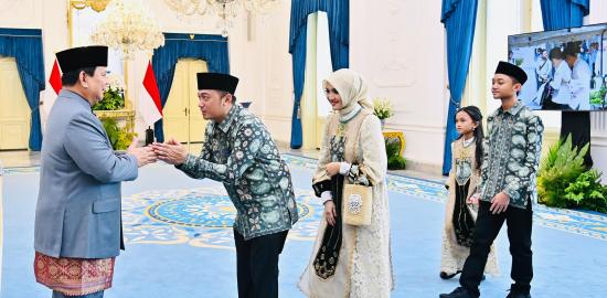 Presiden Prabowo Gelar Griya Bersama para Tokoh dan Pejabat Negara di Istana