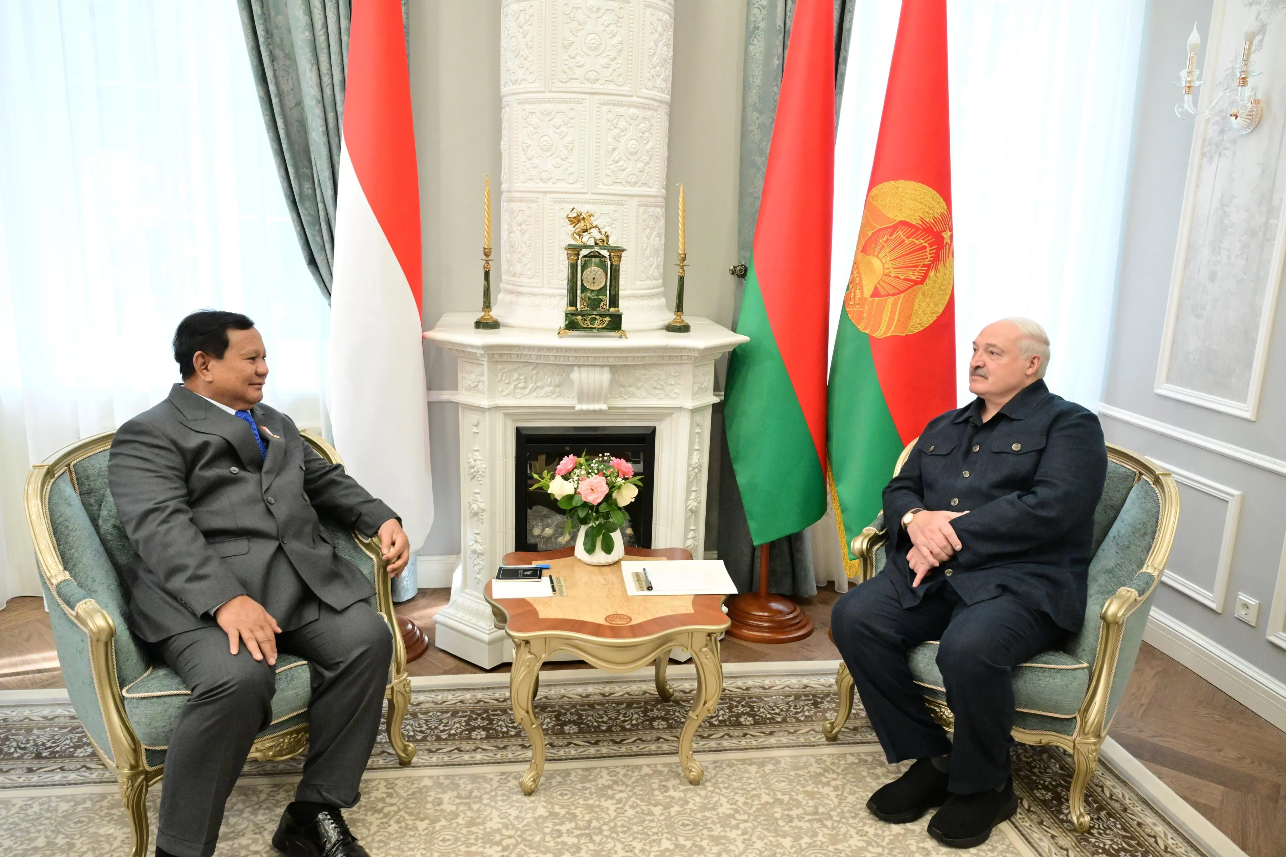 Bertemu Presiden Lukashenko di Ozyorny, Presiden Prabowo Bahas Kerja Sama Komoditas Strategis