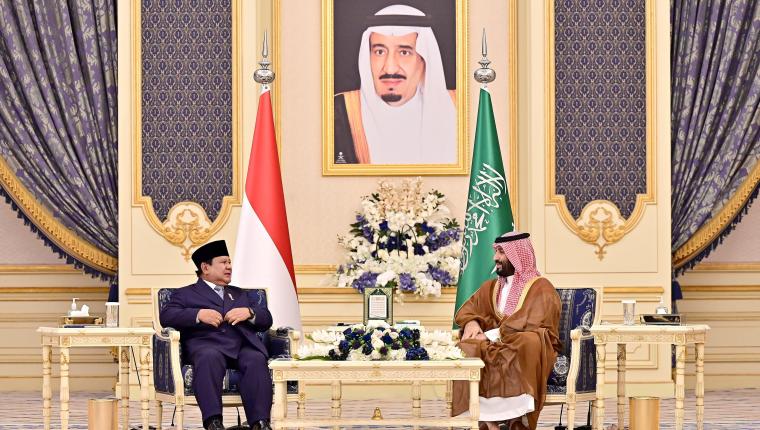 Presiden Prabowo dan Pangeran MBS Serukan Aksi Nyata Dunia untuk Perdamaian Palestina dan Kawasan