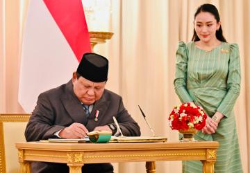 Presiden Prabowo Subianto Tegaskan Komitmen Penguatan Kemitraan Strategis Indonesia–Thailand