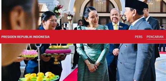 PM Paetongtarn Ajak Presiden Prabowo Kunjungi Pameran Seni dan Kuliner Thailand