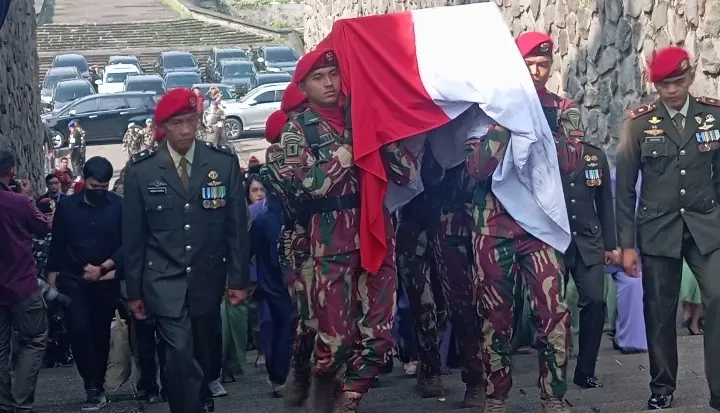 Prajurit TNI Gugur di Lebanon, Dimakamkan di Taman Makam Pahlawan Cikutra