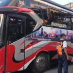 Penumpang KA Bangunkarta Dievakuasi Pakai Bus ke Purwokerto