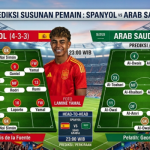 Spanyol Belum Cetak Gol di Piala Dunia 2026, Bisakah Arab Saudi Jadi Korban Pertama?
