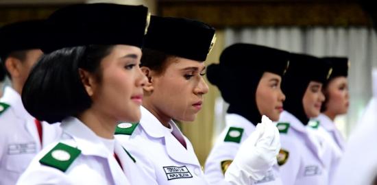 Kisah Perjuangan Para Pelajar yang Dikukuhkan Sebagai Paskibraka Nasional