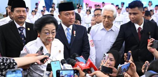Menteri Sekretaris Negara Kukuhkan 76 Anggota Paskibraka Tahun 2025