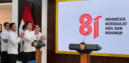 Pemerintah Resmi Luncurkan Logo dan Identitas Visual HUT Ke-81 Kemerdekaan RI