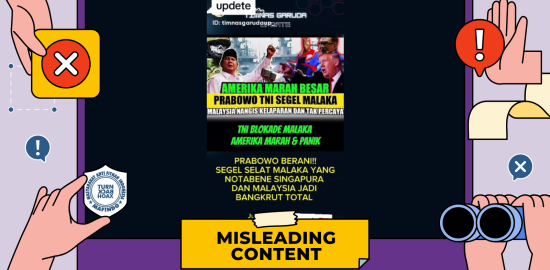 [SALAH] Prabowo Segel Selat Malaka