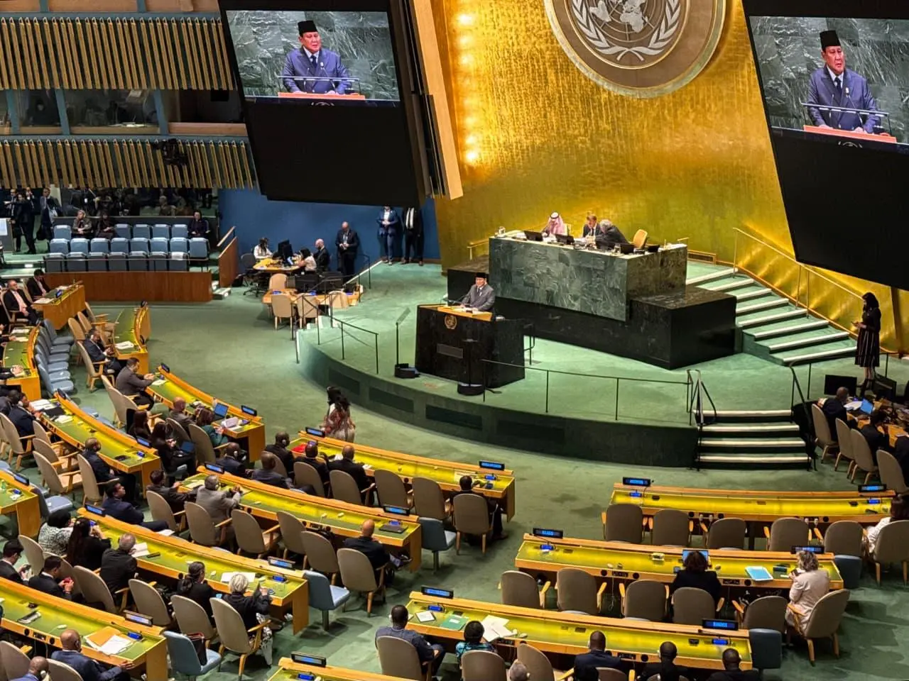 Prabowo Hadiri Konferensi PBB Soal Palestina, Pertegas Komitmen untuk Solusi Dua Negara