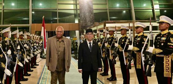 PM Fiji Lakukan Kunjungan Resmi kepada Presiden Prabowo