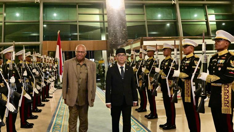 PM Fiji Lakukan Kunjungan Resmi kepada Presiden Prabowo