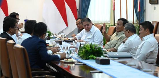 Ratas di Istana, Prabowo Tekankan Pentingnya Percepatan Program Prioritas Nasional