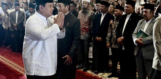 Prabowo Hadiri Peringatan Maulid Nabi 1447 H di Masjid Istiqlal Jakarta
