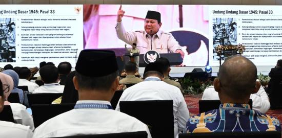 Presiden Prabowo Buka APKASI Otonomi Expo 2025, Tegaskan Makna Pasal 33 UUD 1945