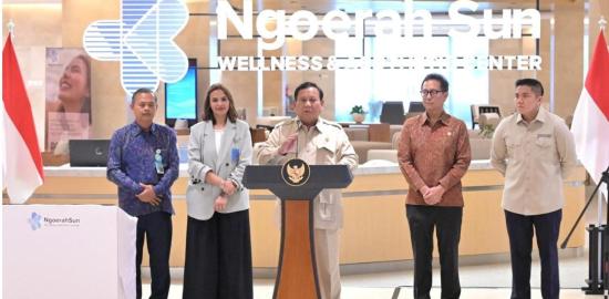 Presiden Prabowo Resmikan NSWAC