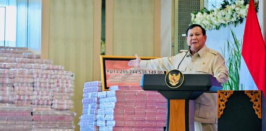 Presiden Prabowo tegaskan hasil penegakan hukum harus kembali untuk kesejahteraan rakyat