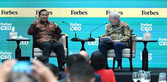 Indonesia dorong kolaborasi global, Presiden Prabowo hadiri Forbes Global CEO Conference 2025