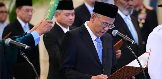 Tegaskan stabilitas keuangan, Presiden Prabowo saksikan sumpah Dewan Komisioner LPS