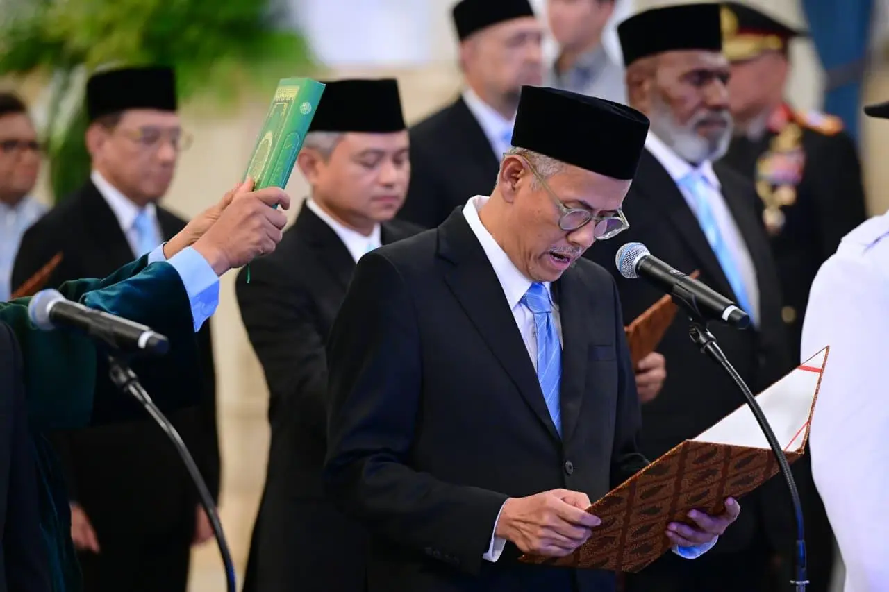 Tegaskan stabilitas keuangan, Presiden Prabowo saksikan sumpah Dewan Komisioner LPS