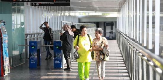 JPO Senen Sentral Kembali Beroperasi, Beri Kemudahan Masyarakat