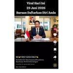 [SALAH] Hoaks! Video Purbaya larang masyarakat ikut program dana hibah lain selain dari pemerintah