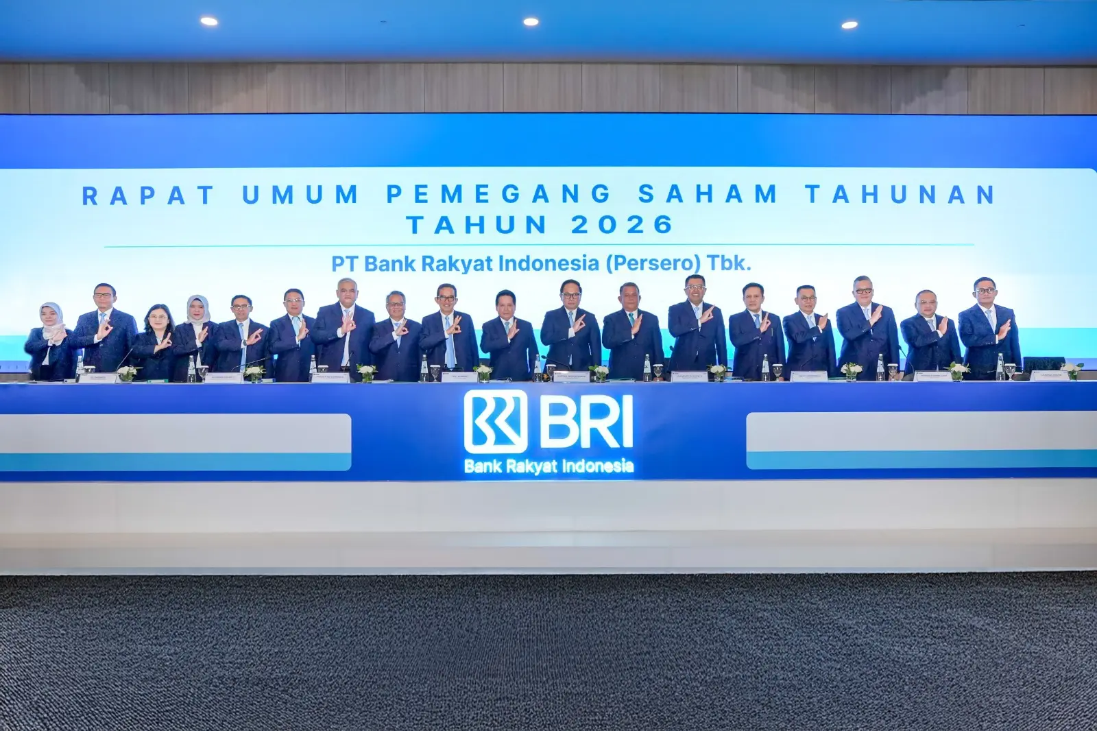 BRI Bagi Dividen Rp52,1 Triliun dalam RUPST 2026