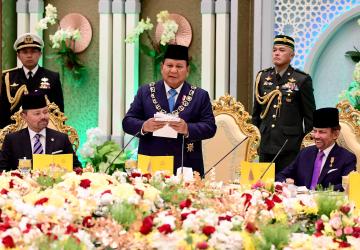 Presiden Prabowo dan Sultan Hassanal Bolkiah Pererat Hubungan Indonesia-Brunei