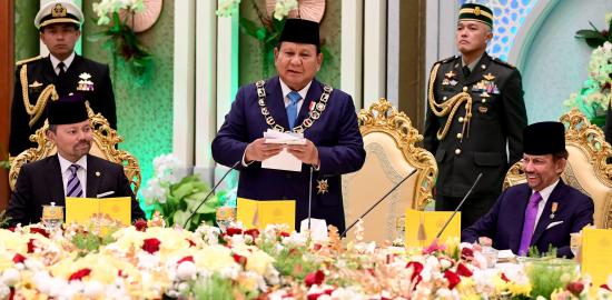 Presiden Prabowo dan Sultan Hassanal Bolkiah Pererat Hubungan Indonesia-Brunei