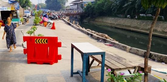 Pramono Sebut Penanganan Jalan Ambles di Pulo Gadung Jadi Prioritas