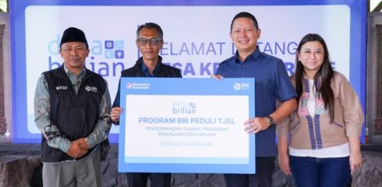 Dorong Wisata dan Edukasi, BRI Peduli Salurkan Bantuan untuk Desa Ketapanrame