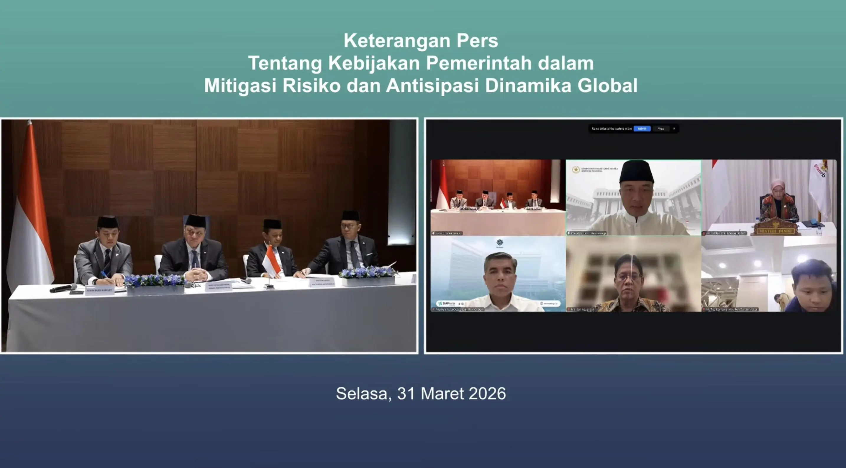 Mitigasi Dampak Dinamika Global, Pemerintah Luncurkan Transformasi Budaya Kerja Nasional