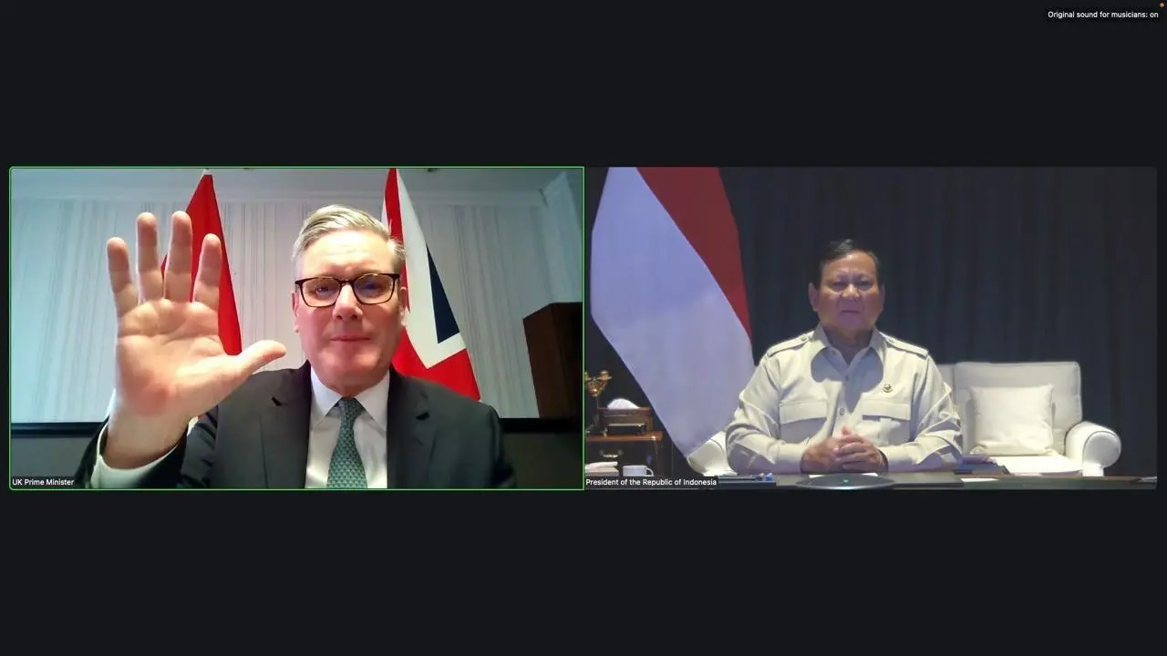 Presiden Prabowo dan PM Keir Starmer Gelar Pertemuan Virtual, Bahas Kemitraan Strategis