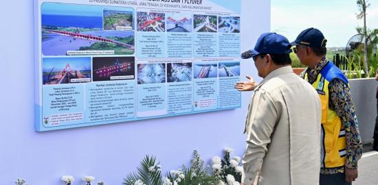 Presiden Prabowo Resmikan 4 Infrastruktur, Hadirkan Dampak Nyata bagi Mobilitas Publik