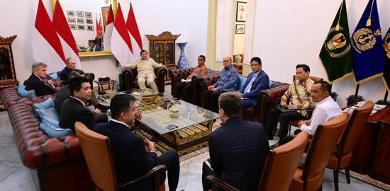 Presiden Prabowo Terima Michael Bloomberg, Bahas Penguatan SDM hingga Konservasi Laut