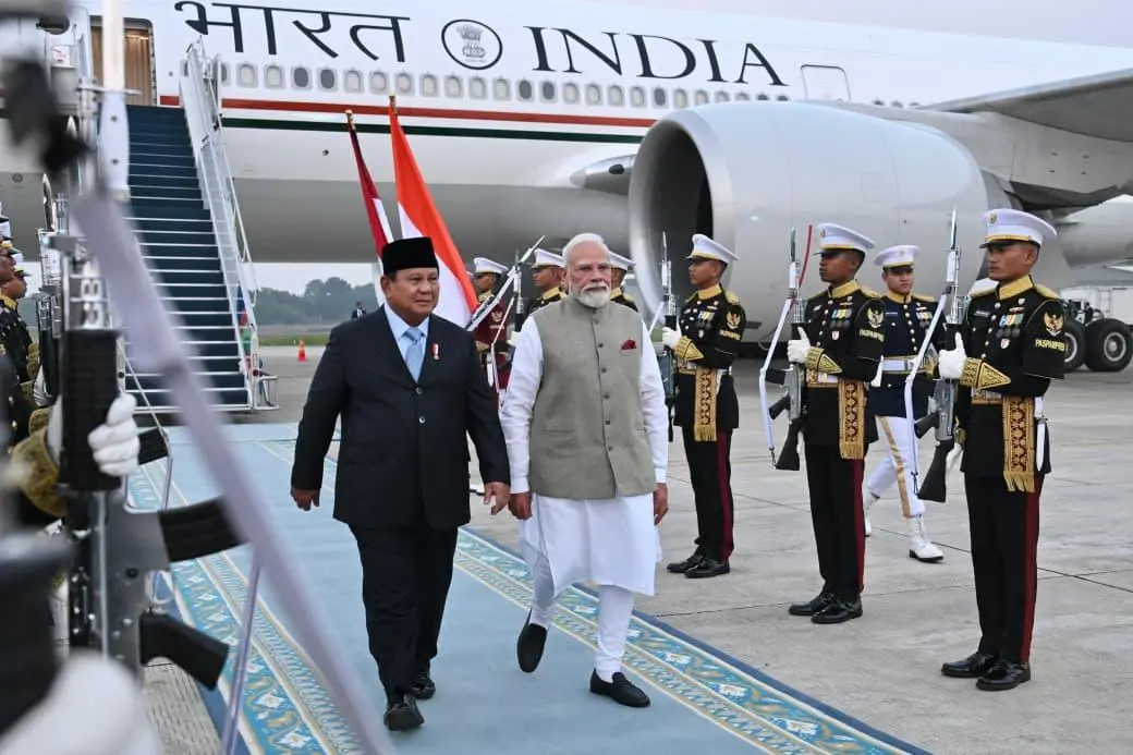 Presiden Prabowo Sambut PM Narendra Modi, Awali Kunjungan Kenegaraan yang Perkuat Kemitraan Strategis Indonesia - India
